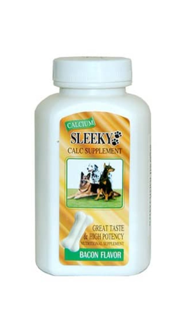 טבליות קלציום/סידן לכלבים