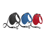 פלקסי פאן S אורך 5 מ' בצבעים שחור, כחול, אדום