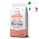 מונג', מזון יבש לגורים מכל הגזעים בטעם סלמון ואורז - Monge, Puppy & Junior Salmon with Rice