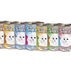 סימבה שימור לחתול 400 גר' - Simba במגוון טעמים לבחירה - דגים, עוף ובשר.