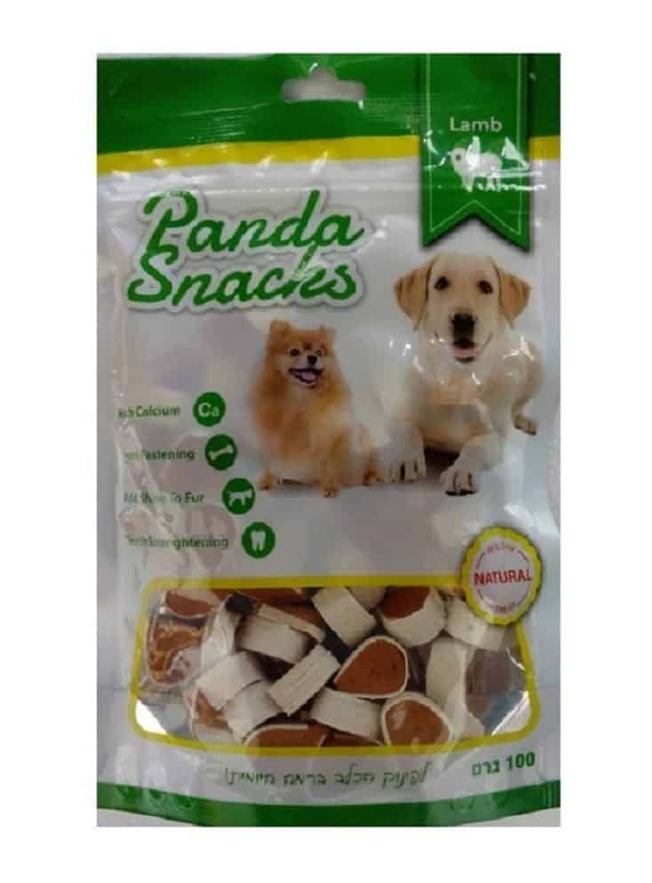 פנדה - מיני סושי כבש - חטיף רך לכלבים משקל 80 גר'