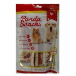 פנדה - רצועות עוף עם בקלה - חטיף רך לכלבים משקל 80 גר'