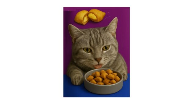 Whiskas, ויסקס חטיף כריות לחתול בטעם עוף וגבינה מארז 5+1 - 360 גרם