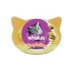 ויסקס חטיף טמפטיישן לחתולים, בטעם עוף וגבינה 60 גר