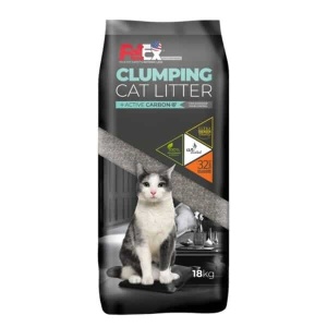 קארבון - חול מתגבש ריחני  לחתולים במשקל 18 ק"ג