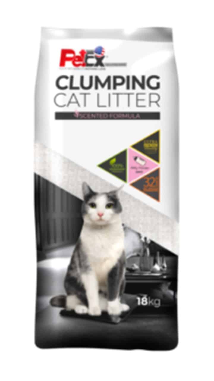 קארבון - חול מתגבש ריחני  לחתולים במשקל 18 ק"ג