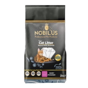 נובילוס, חול מתגבש איכותי בניחוח טלק - 20 ליטר