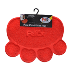 פטקס, שטיח גומי לחתול בצבע אדום