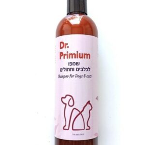 ד"ר פרימיום שמפו לכלבים וחתולים בניחוח אלין - 500 מ"ל