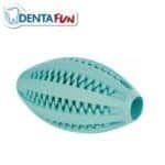 טריקסי, צעצוע לעיסה דנטלי עשוי גומי טבעי בצורת כדור רוגבי 11 ס"מ