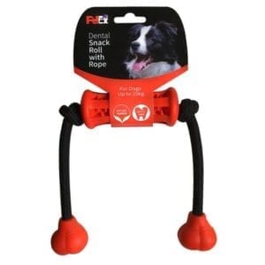 פטקס, נשכן דנטלי לכלבים בשילוב סיבי כותנה מובחרים לניקוי השיניים