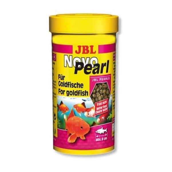 מזון לדגי זהב נובו פרל 100 מ”ל חב' JBL