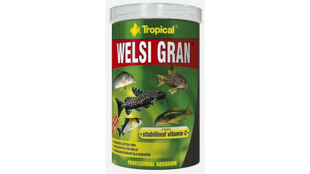 טרופיקל וולשי גרגרים שוקעים לדגי קרקעית - 250 מ"ל