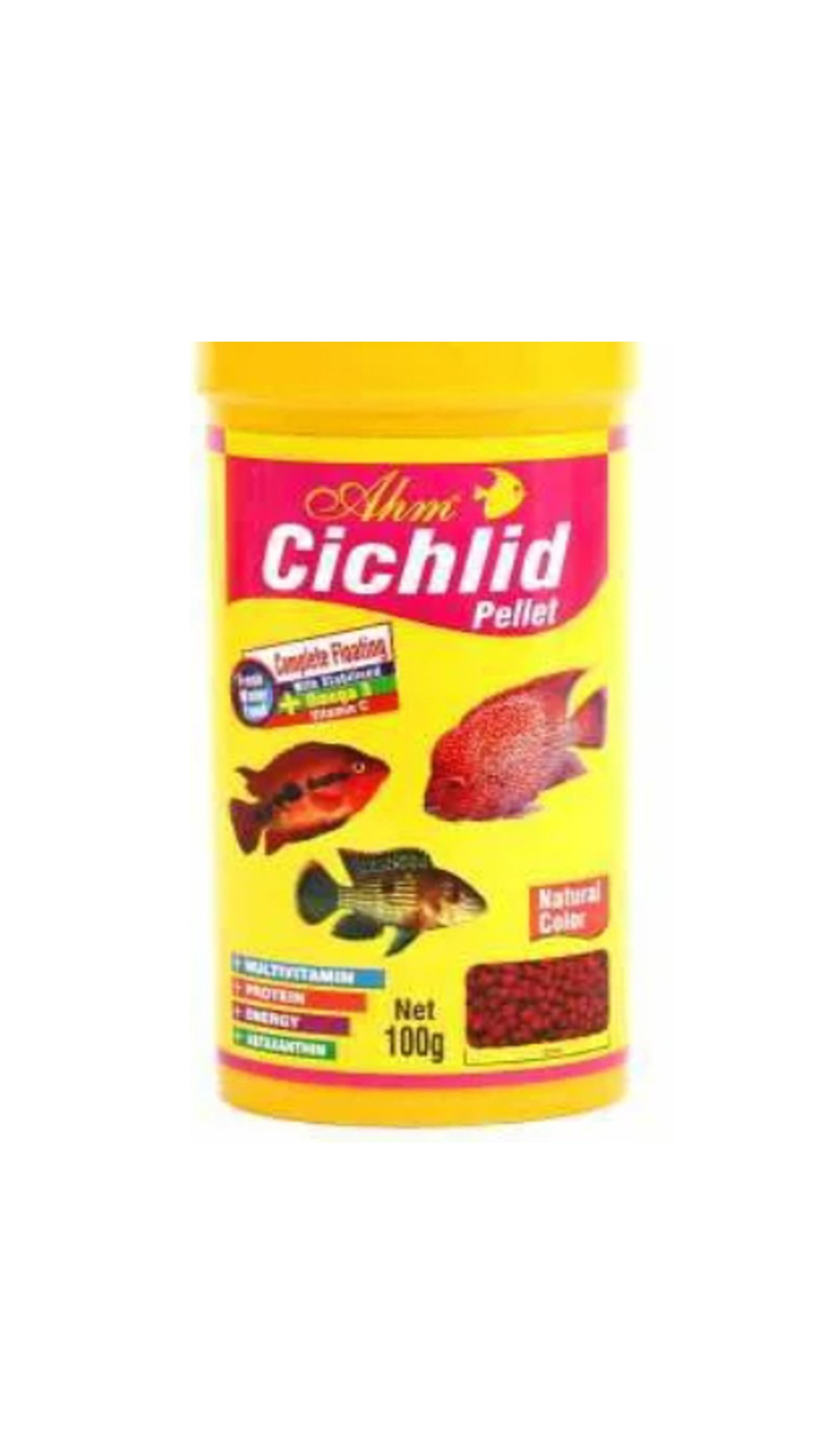 מזון לציקליד מלאווי צבע שוקע 250 מ"ל