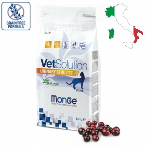מונג' רפואי, מזון יבש המסייע לחתולים עם אבנים בכליות ובעיות שתן - Monge, Urinary Struvite