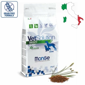 מונג' רפואי, מזון יבש לכלבים עם משקל מופרז - Monge, Obesity