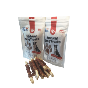 פט קווין טיף ללא דגנים - מקלות בליפוף ברווז 80 גרם