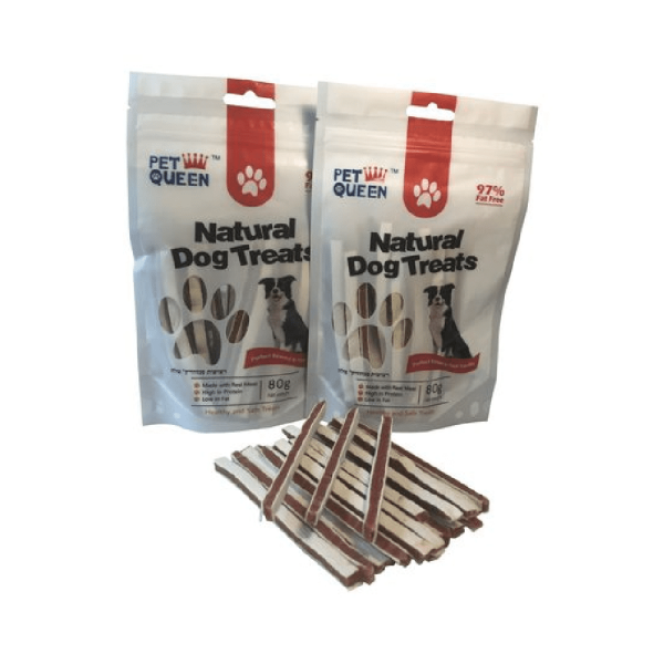 פט קווין חטיף ללא דגנים - רצועת סנדוויץ' טלה 80 גרם