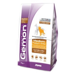 ג'מון מדיום פפי וגוניור עוף ואורז