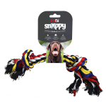 משחק חבל דנטלי לכלב  עשוי סיבי כותנה מובחרים 30ס"מ