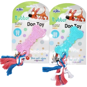 a'fen - משחק עצם נשיכה + חבל לגורים