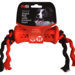 פטקס, משחק חבל דנטלי לכלב בניחוח מנטה מרענן בשילוב גומי טבעי