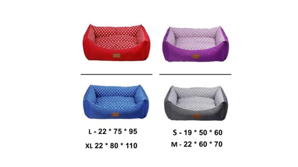 דובקס, מיטה איכותית דוחה נוזלים לכלבים במגוון צבעים וגדלים