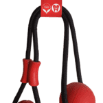 פטקס, משחק חבל דנטלי לכלב בשילוב כדור גומי עם וואקום לרצפה מידה  L