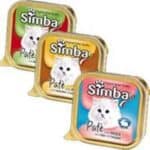 סימבה לחתול 100 גר' - Simba במגוון טעמים לבחירה - דגים, עוף ובשר.