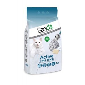 סניקט אקטיב חול לחתול פחות עקבות 10 ליטר ( ללא ריח)