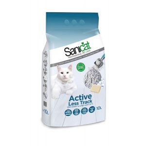 סניקט אקטיב חול לחתול פחות עקבות 10 ליטר ( ללא ריח)