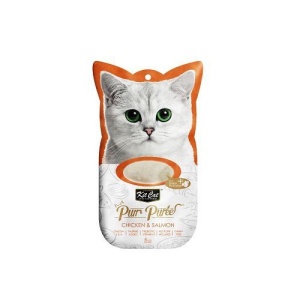 KIT CAT - קיט קט Purr Puree עם עוף וסלמון 60 גר'