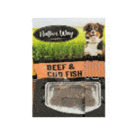 Native Way - חטיף איכותי לכלבים קוביות בקר, משקל 80 גר'