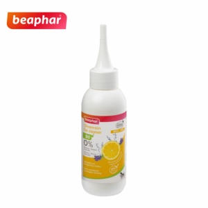 ביהפר, תמיסה אורגנית לניקוי עיניים לכלבים וחתולים, 100 מ"ל - Beaphar Bio Cosmetic Ear Cleaner