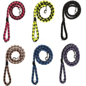 רצועה קלועה לכלב בצבעים מידה L