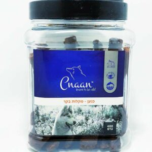 צנצנת חטיפי כנען - מקלות בקר 400 גר