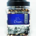 צנצנת חטיפי כנען - טבעות ברווז ודג קוד 400 גר