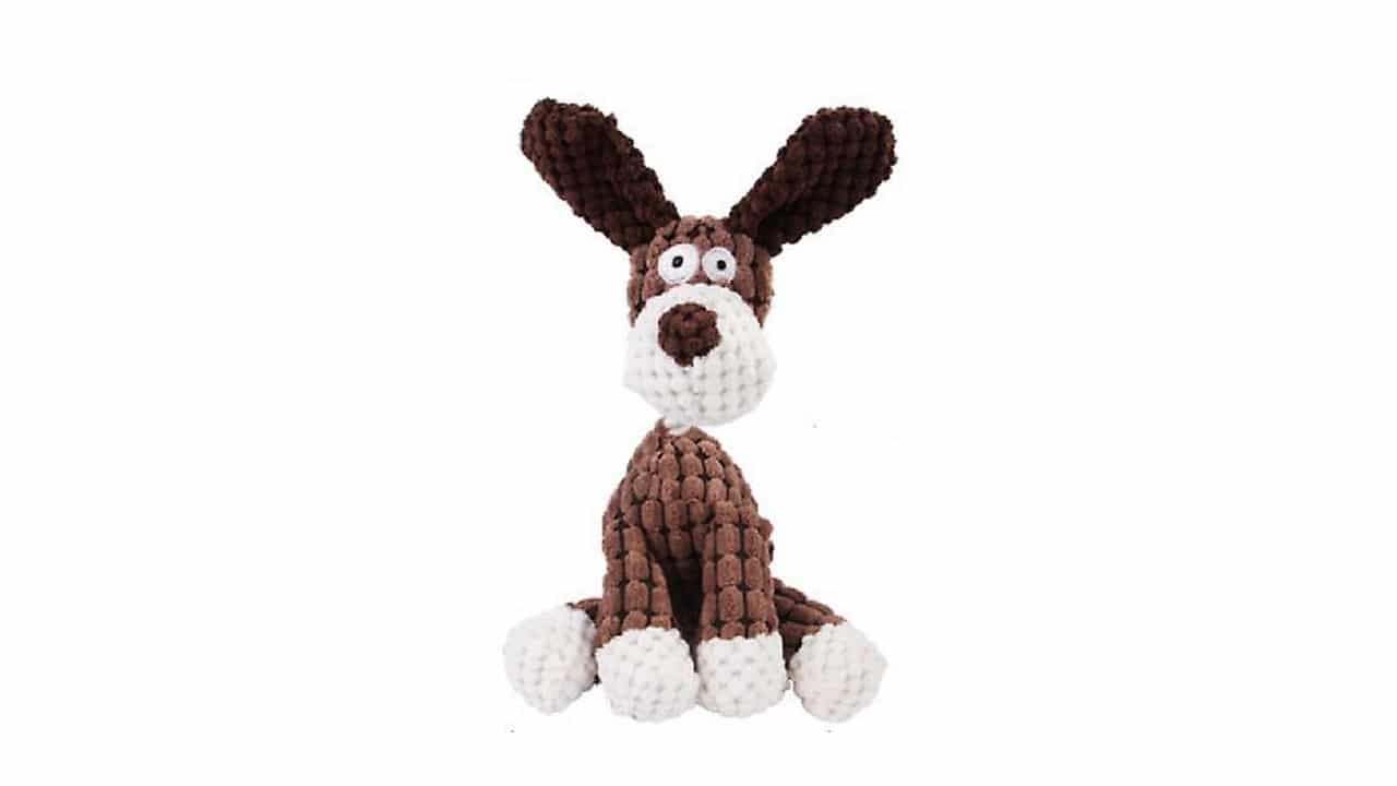 בובת כלב צוואר חבל - צעצוע לכלב