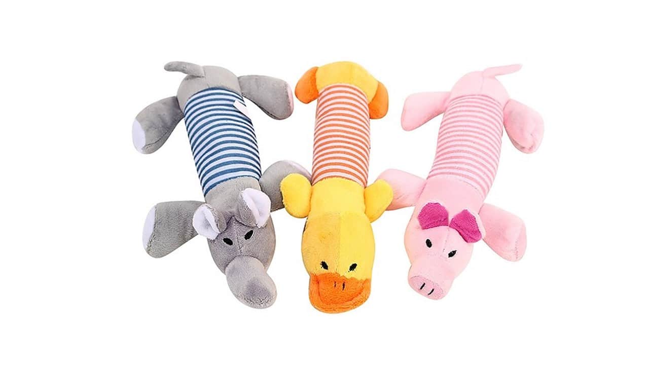 בובת עצם בדמות חייה - צעצוע לכלב