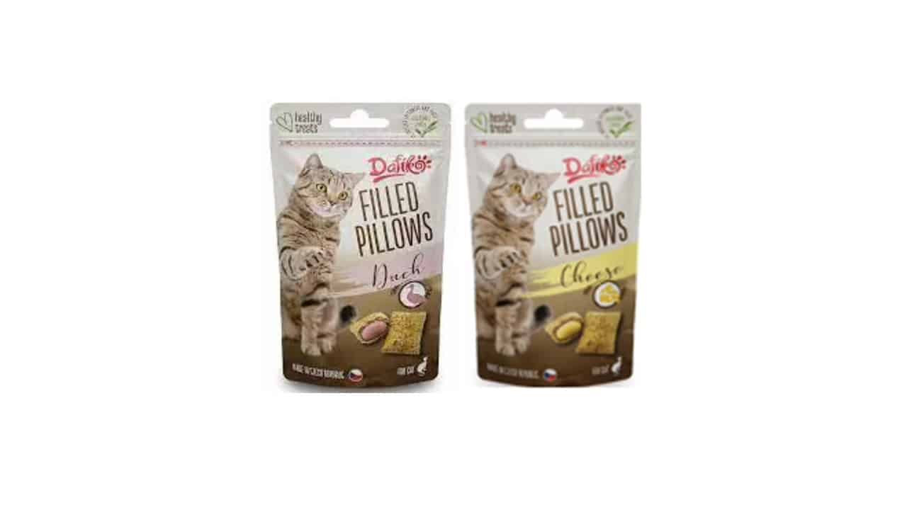 דפיקו - כריות לחתול המגוון טעמים לבחירה (סלמון, גבינה, ברווז, ארנב, הירבול )