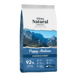 דיבאק - עוף מיני פאפי משקל 3 ק"ג - מזון מלא עבור גורים  מגזע בינוי, עם רכיבים טבעיים נבחרים.