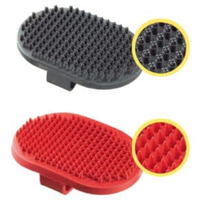 מברשת כפפה צבע אפור