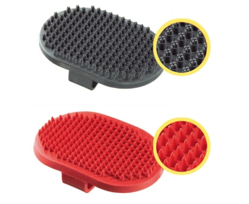 מברשת כפפה צבע אפור