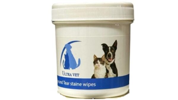 אולטרה ווט, פדים לניקוי העיניים לכלב/חתול - מארז חיסכון 200 יח'.