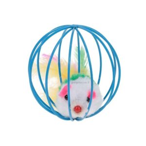 עכבר בתוך כדור, צעצוע לחתול