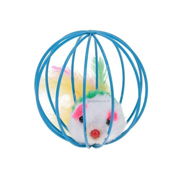 עכבר בתוך כדור, צעצוע לחתול