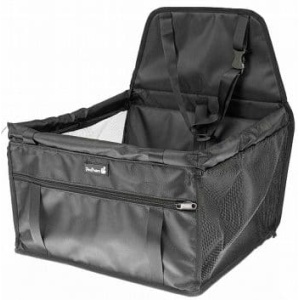 מושב בטיחות לכלב/חתול  בגודל 41X32X27 ס"מ מתאים לכל דגמי המכוניות