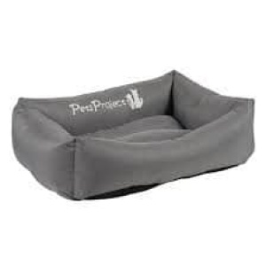 מיטה לכלבים דוחה מיים במגוון גדלים צבע כחול נייבי/חום