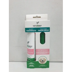 ג'ל דנטלי לגורים + אצבעון  Vet’s Best