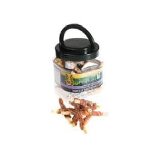 חטיף בצנצנת מקלון עטוף בעוף - 400 גרם